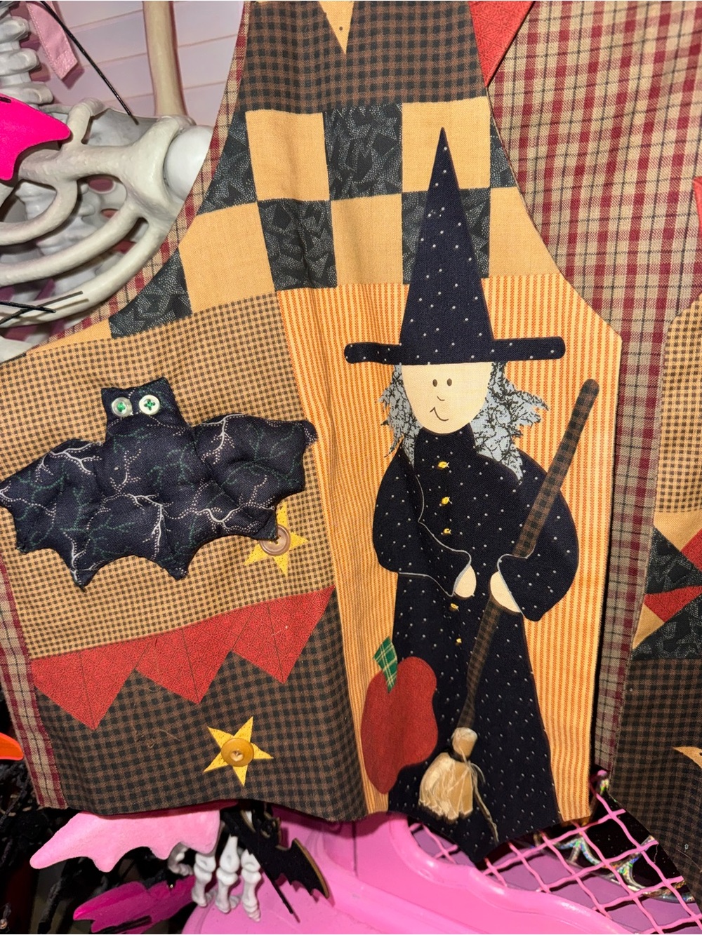 VTG Handmade Halloween Vest - Picture 2 of 6